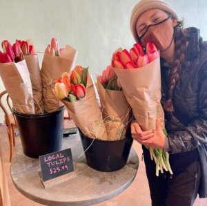 Tulips at the Co-op