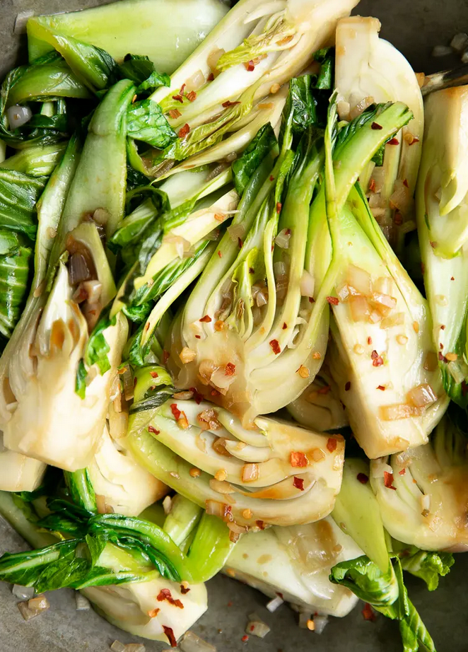 Garlic Bok Choy