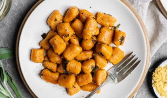 vegan pumpkin gnocchi